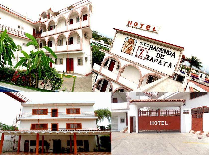Hotel Hacienda De Zapata 히우테펙 외부 사진